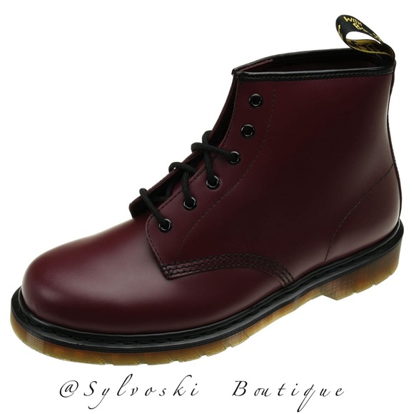 🔥 Dr. Martens Men's 101 Boot Cherry NWT - Picture 2 of 7